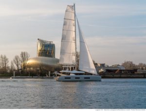 Loděnice Lagoon je v Bordeaux naproti Cite du Vin