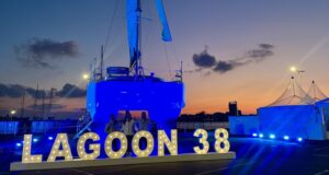Lagoon 38 při premiéře v Bordeaux